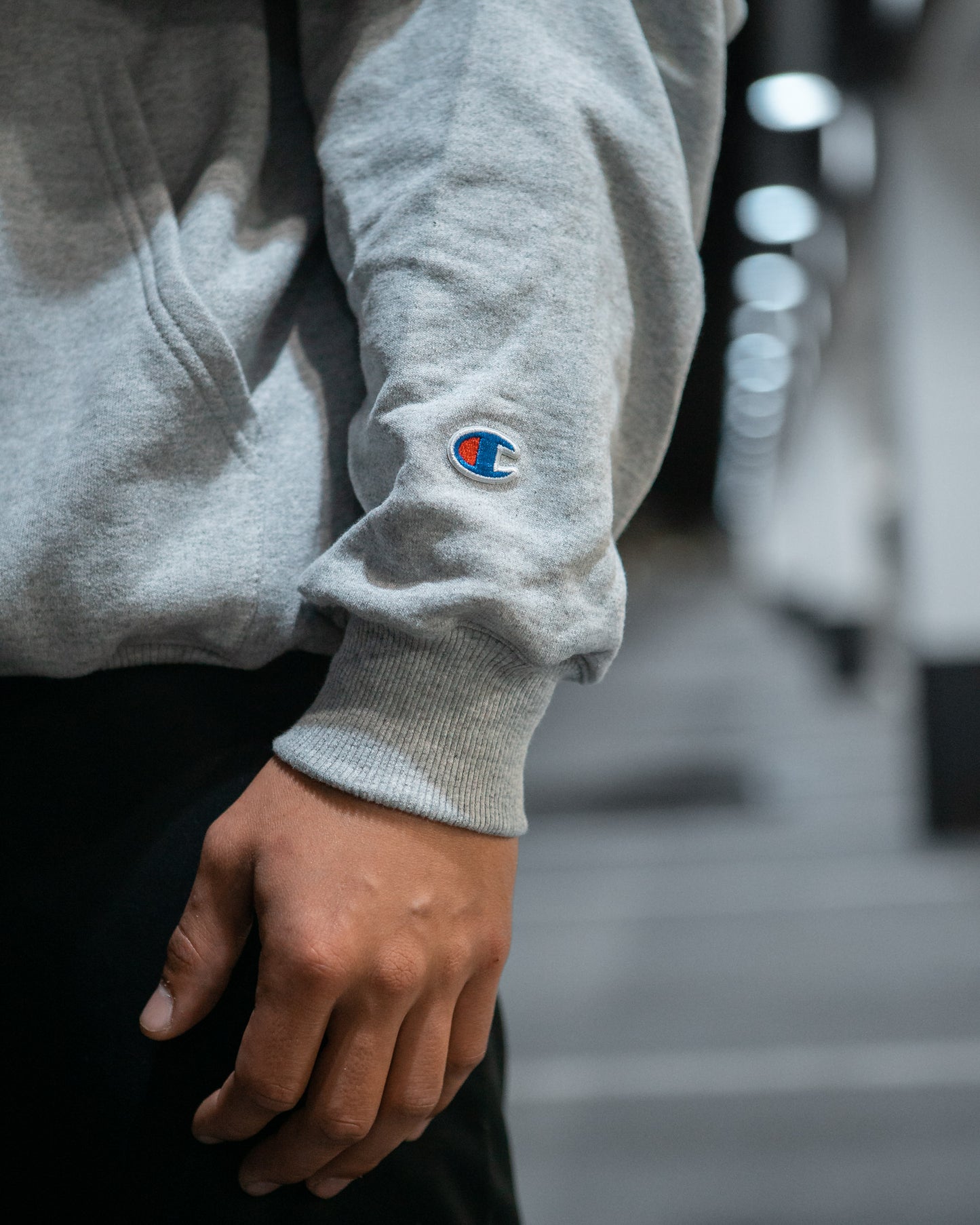 CHAMPION X AMPISOUND // Logo Hoodie